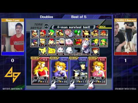 Event Match 18: Nagy/lpac (Blue) vs ctrlaltdefeat/Liberace (Red) - Losers Finals