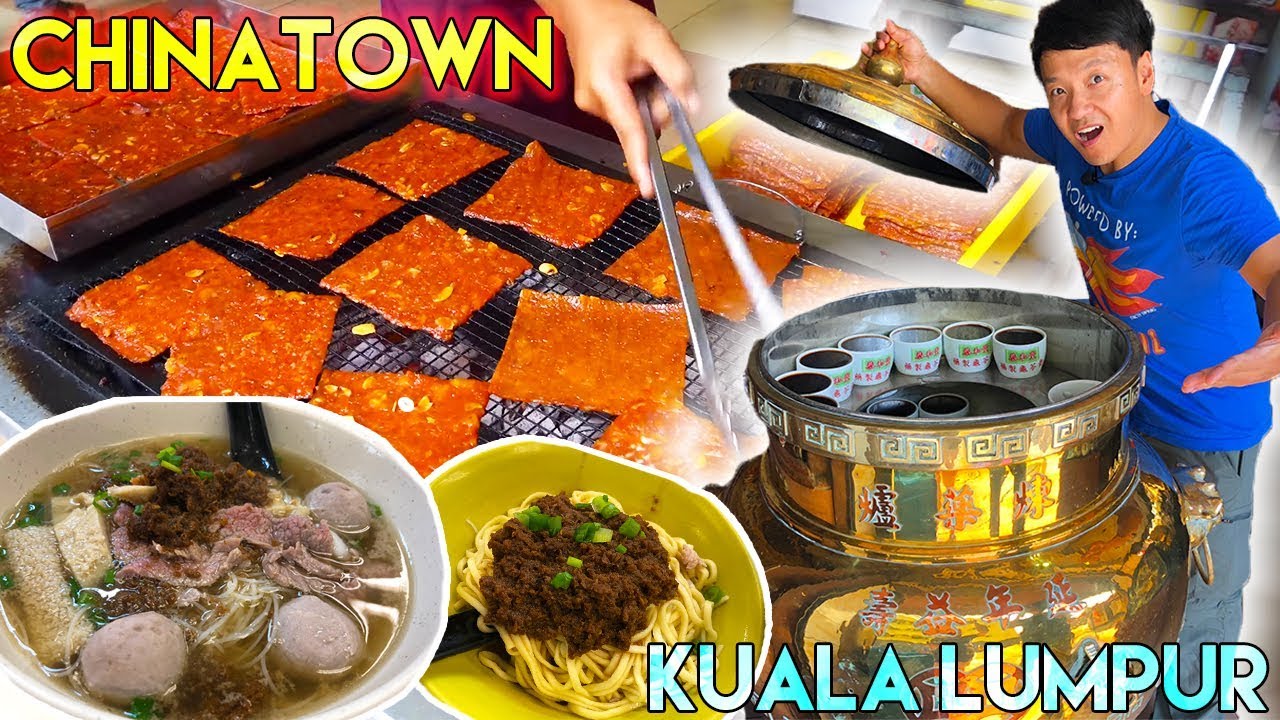 MIND BLOWING Street Food in CHINATOWN Kuala Lumpur Malaysia