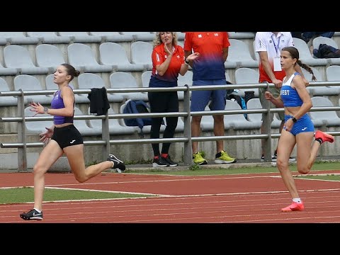 Lucia Bortlikova (SVK) 400 m 57.87 Juniors U18 1st Place 4 Cities tournament Zagreb 2023