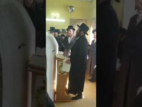 Pittsburgher Rebbe Davening At Kivrei Avos In Europe -  Menachem Av 5782