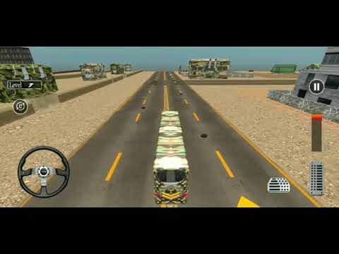 Army bus driver bus games 2020