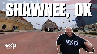 Where To Live in Oklahoma - Driving Tour of Downtown Shawnee, OK | Moving to Oklahoma