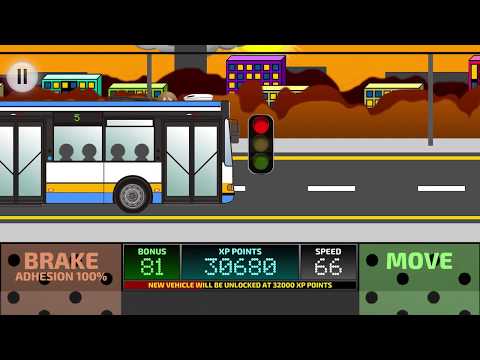 City Bus Driving Simulator 2D Video