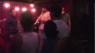 Glen Andrews & The Lazy Six perform at D.b.a.'s New Orleans