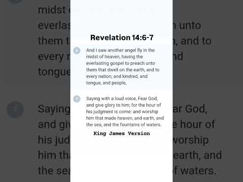 Revelation 14:6-7 📖💡