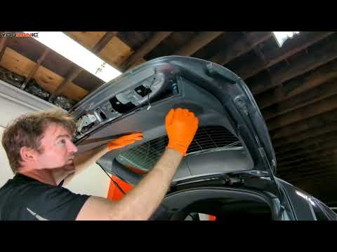 DIY Rear Trunk Hatch Interior Panel Replacement for 2016-2022 Mercedes-Benz GLC (X253)