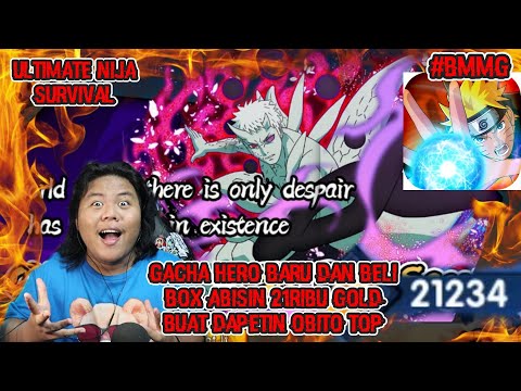 GACHA HERO BARU OBITO SIX PATH BERLEBEL TOP DI EVENT GP ABISIN 21 RIBU GOLD LANGSUNG FULLL BUKA BOX