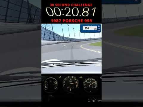 Thumbnail for 1987 Porsche 959 | 0-185mph - #shorts by Porsche 959