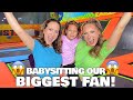 BABYSITTING OUR BIGGEST FAN EVER FOR 24 HOURS 🥹 EPISODE 7 Leiragirlperforms
