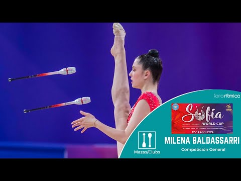 Milena Baldassarri (ITA) - Mazas/Clubs - FIG World Cup Sofia 2024