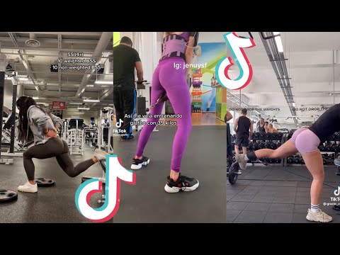 4 Minutes Of Building Glutes 🍑🥰 - Gym Tiktok 💪🏻🙌🏻