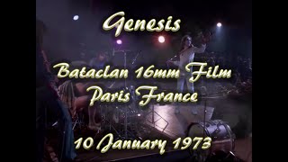 Genesis Live Bataclan France 16mm January 10 1973 