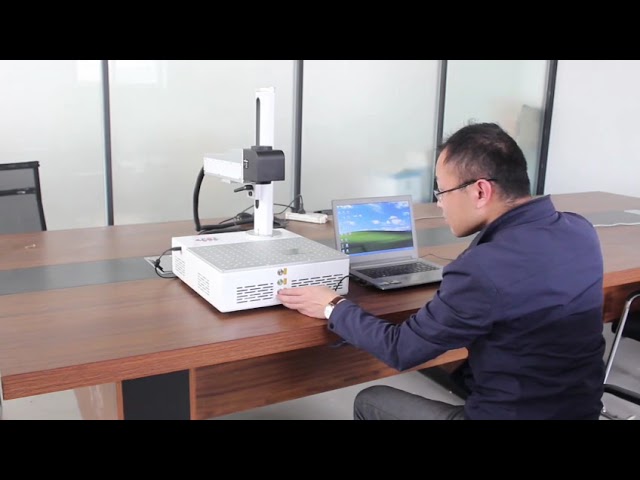 جهاز ليزر الالياف (فايبر) 60W للحفر النقش الوسم القص