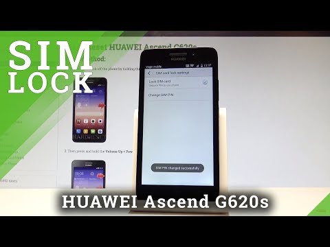 How to Set Up SIM Lock in HUAWEI Ascend G620s - PIN Settings |HardReset.Info
