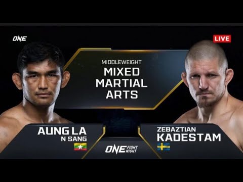 Aung La Nsang vs Zebaztian Kadestam full fight