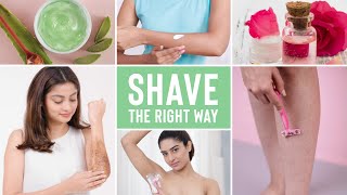 How To Shave The Right Way | Without Razor Bumps, Ingrown Hair & Strawberry Legs