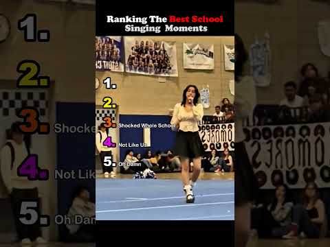 Ranking The Best School Singing Moments 🎤🏫✨. #SchoolSinging #BestMoments #ZippyRanks