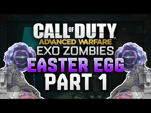 EXO ZOMBIES "CARRIER" EASTER EGG STEP 1 TUTORIAL - (Advanced Warfare Exo Zombies Gameplay)
