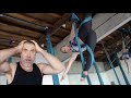 Trying Aerial Fitness For The First Time Try Something New