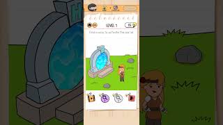 Brain Test 2 Level 1 Quest For Brainiac Tricky Stories Puzzles Short #gamers #gamingplay #level1