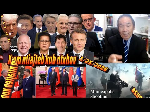 ICE tua neeg ntxiv, kws txiav plaub tso cai rau ICE, Trump ua kom txhua yam puas, Suav Europe koomte