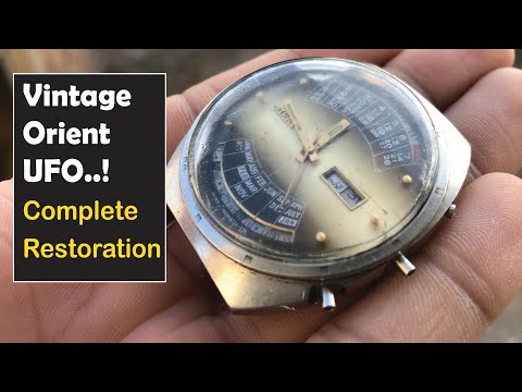 Restoration of Vintage Orient Perpetual Calendar Watch | Caliber 4694