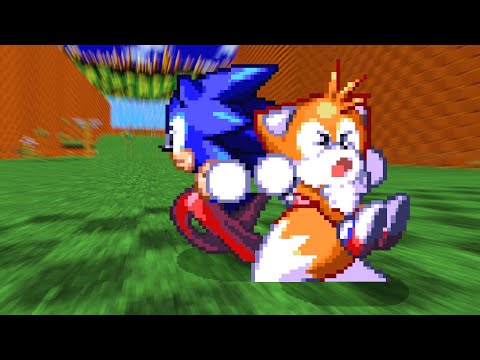 Sonic Robo Blast 2: Pointy Sonic and Fluffy Tails (Emotes & More)