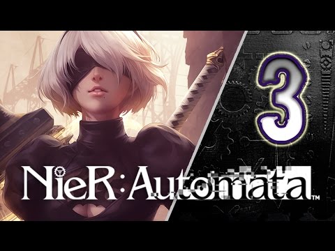 NieR: Automata Walkthrough Part 3 ((PS4)) English - No Commentary