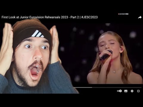 First Look: Zoé Clauzure - Cœur | 🇫🇷 France (Rehearsal) JESC 2023 REACTION by Klodjan Pellumaj
