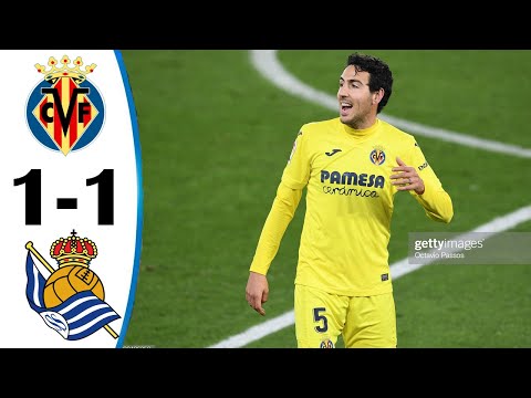Villarreal vs Real Sociedad 1-1 All Goals & Highlights 30/01/2021 HD