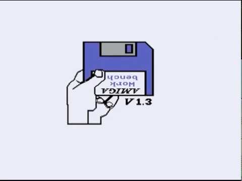 AMIGA Workbench V 1.3 (Disk Loading with sounds)