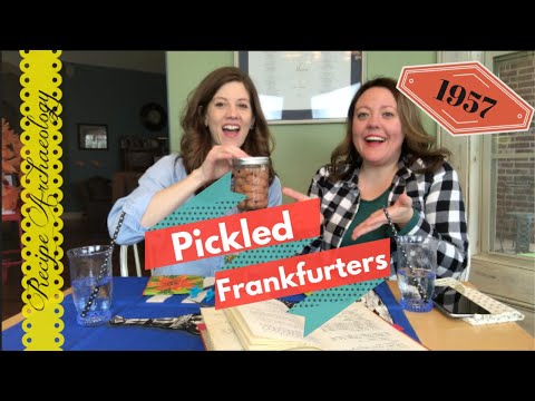 Pickled Little Smokies Hot Dogs - 1957 Helen Corbitt party recipe