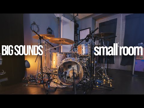 EPIC DRUM Sounds in a HOME STUDIO (Glynn Johns + UAD)