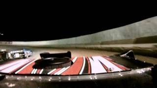 preview picture of video 'Dirt Late Model Main event In Car Cam from USA Raceway in Tucson, AZ from 6-18-2011.'