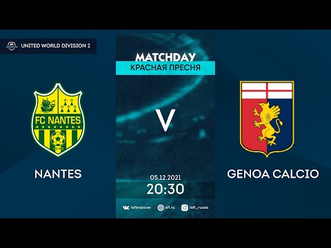AFL21. United World Division 2. Day 17.  Nantes - Genoa Calcio