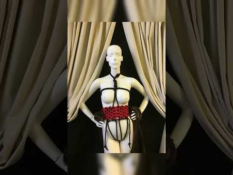 Shibari rope art on mannequins #Shibari #RopeArt #MannequinArt #CreativeReuse #MannequinMadness