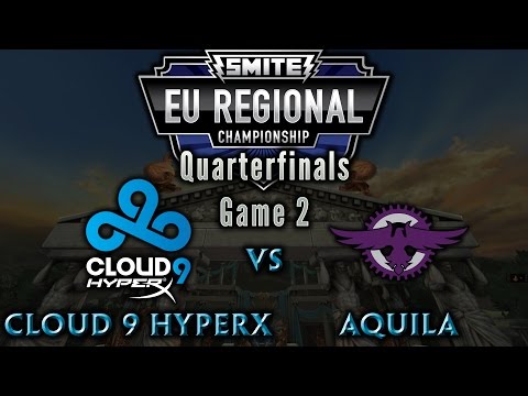 EU Regional Championship - Day 1 (Qtrs) - Cloud 9 vs. Aquila Game 2