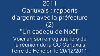preview picture of video 'CC Carluxais-Terre de Fénelon : un cadeau de Noël (2011)'