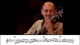 Joe Pass - Tricotism - Full Transcription (Head &amp; Solo)