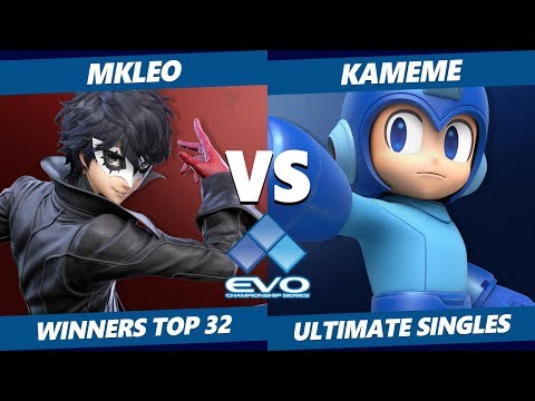EVO 2019 - MkLeo (Joker) Vs. Kameme (Mega Man) SSBU Smash Ultimate Tournament