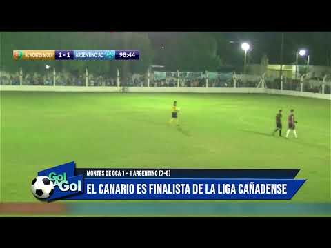 Montes de Oca 1 (7) - Argentino 1 (6), semifinal Torneo Clausura 2024 1ª División LCF