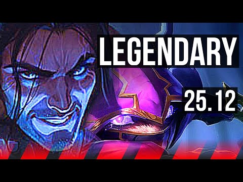 SYLAS vs KENNEN (TOP) | Comeback, Legendary | KR Master | 25.12