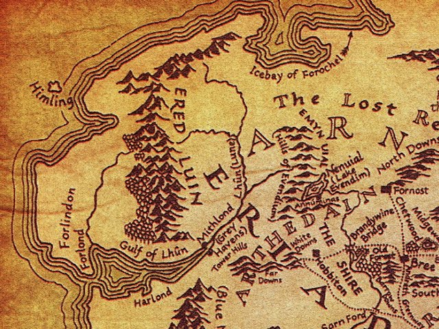 Vídeo relacionado con Lienzo decorativo para pared con mapa de la Tierra Media, mapa de fantasía de la Tierra Media, 12 pulgadas de alto x 18 pulgadas de ancho con marco interior de madera, ligero y fácil de colgar,
