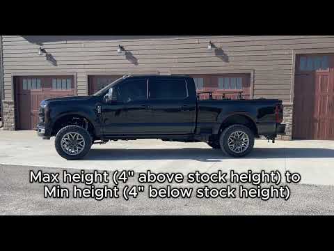 2025 Ford F-350 Kelderman Stock Height Lift Kit - Raising/Lowering