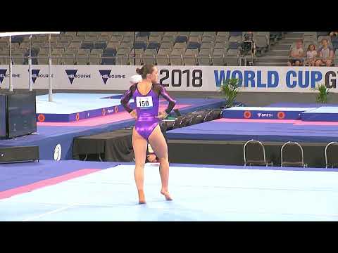 2018 World Cup Gymnastics Melbourne - Alexandra Eade (AUS) Floor Exercise Qualifications