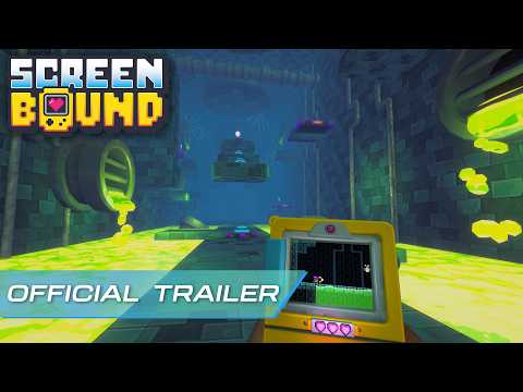 Screenbound - Dual-World 2D & 3D Puzzle Action Adventure | Official Game Trailer