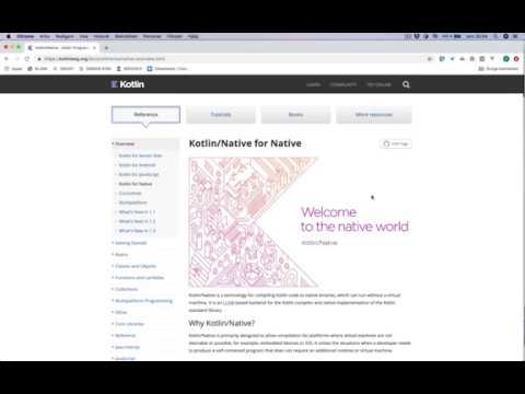 Kotlin/Native multiplatform example