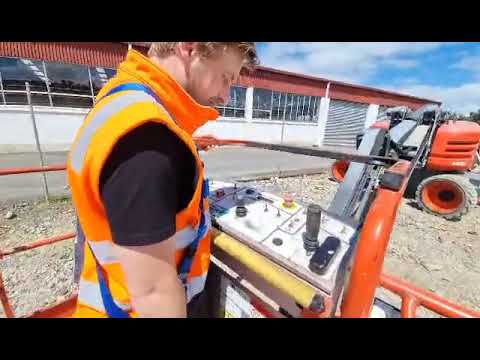 Tutorial: How to recover from pressing the anti-crush bar on a Skyjack Boom Lift