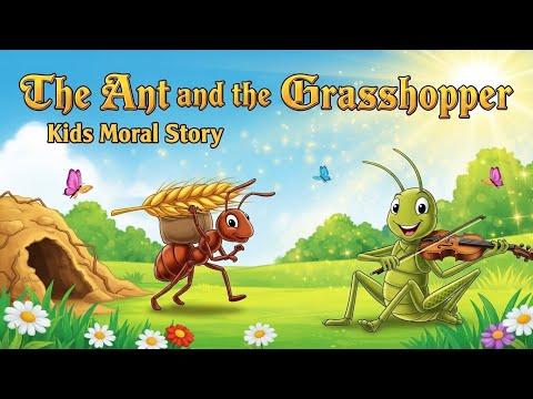🐜🎶 𝐓𝐡𝐞 𝐀𝐧𝐭 𝐚𝐧𝐝 𝐭𝐡𝐞 𝐆𝐫𝐚𝐬𝐬𝐡𝐨𝐩𝐩𝐞𝐫|𝐅𝐚𝐢𝐫𝐲 𝐓𝐚𝐥𝐞𝐬 𝐚𝐧𝐝 𝐁𝐞𝐝𝐭𝐢𝐦𝐞 𝐬𝐭𝐨𝐫𝐢𝐞𝐬 𝐟𝐨𝐫 𝐤𝐢𝐝𝐬 l𝐊𝐢𝐝𝐬 𝐌𝐨𝐫𝐚𝐥 𝐒𝐭𝐨𝐫𝐲 𝐢𝐧 𝐄𝐧𝐠𝐥𝐢𝐬𝐡