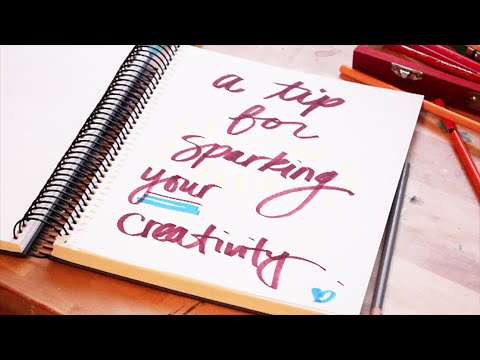 How to Spark Your Creativity! - with Art Supplies + Organization | Paige Poppe - Artist